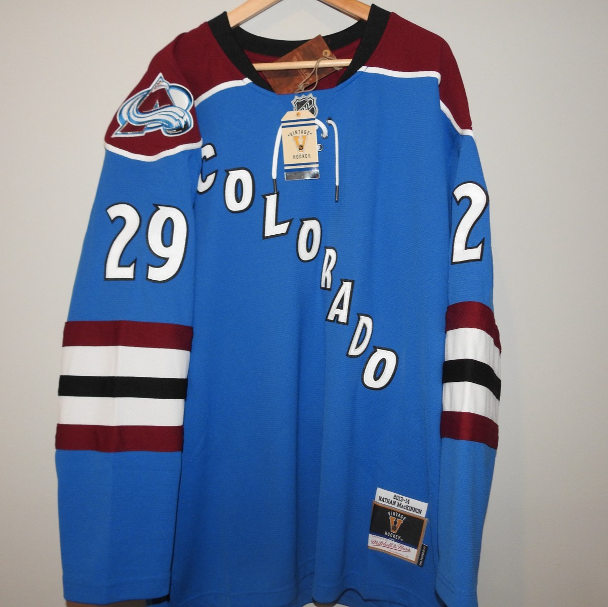 Mitchell & Ness Colorado Avalanche #29 2013/14 Hockey Jersey New Mens Sizes $225