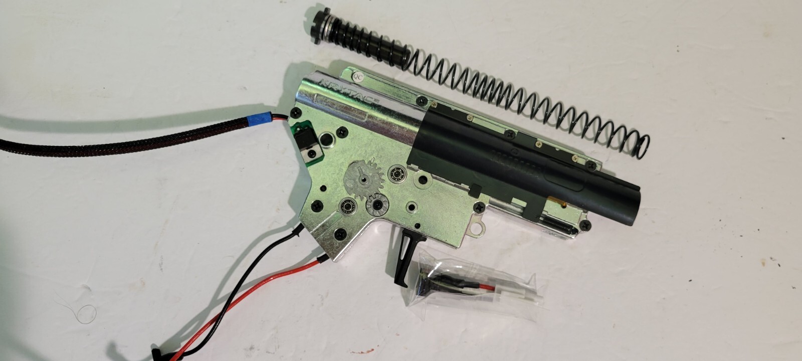 KRYTAC Complete 8mm Nautilus Version 2  V2 Metal Gearbox For M Four Airsoft Aeg