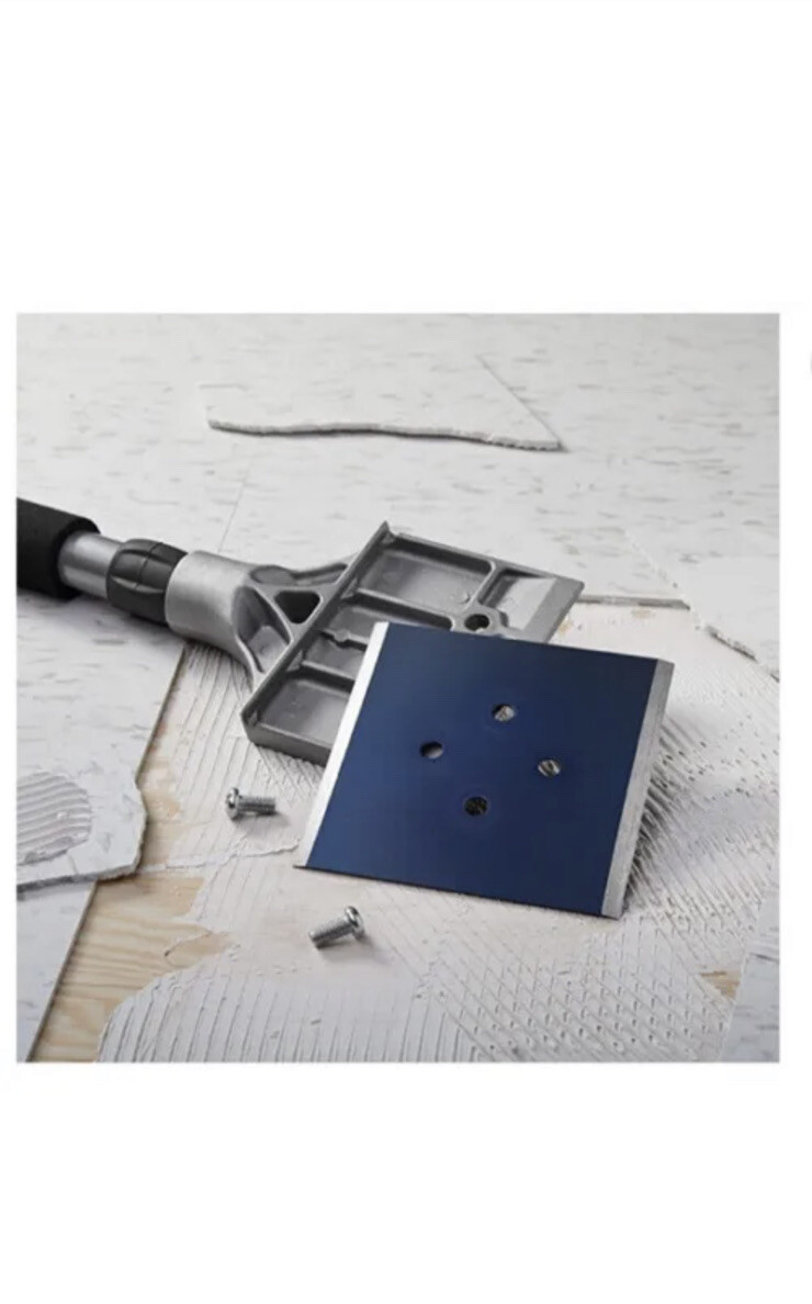 Amazon Basics 4" Double Edge Floor Scraper Blade (Square) - New