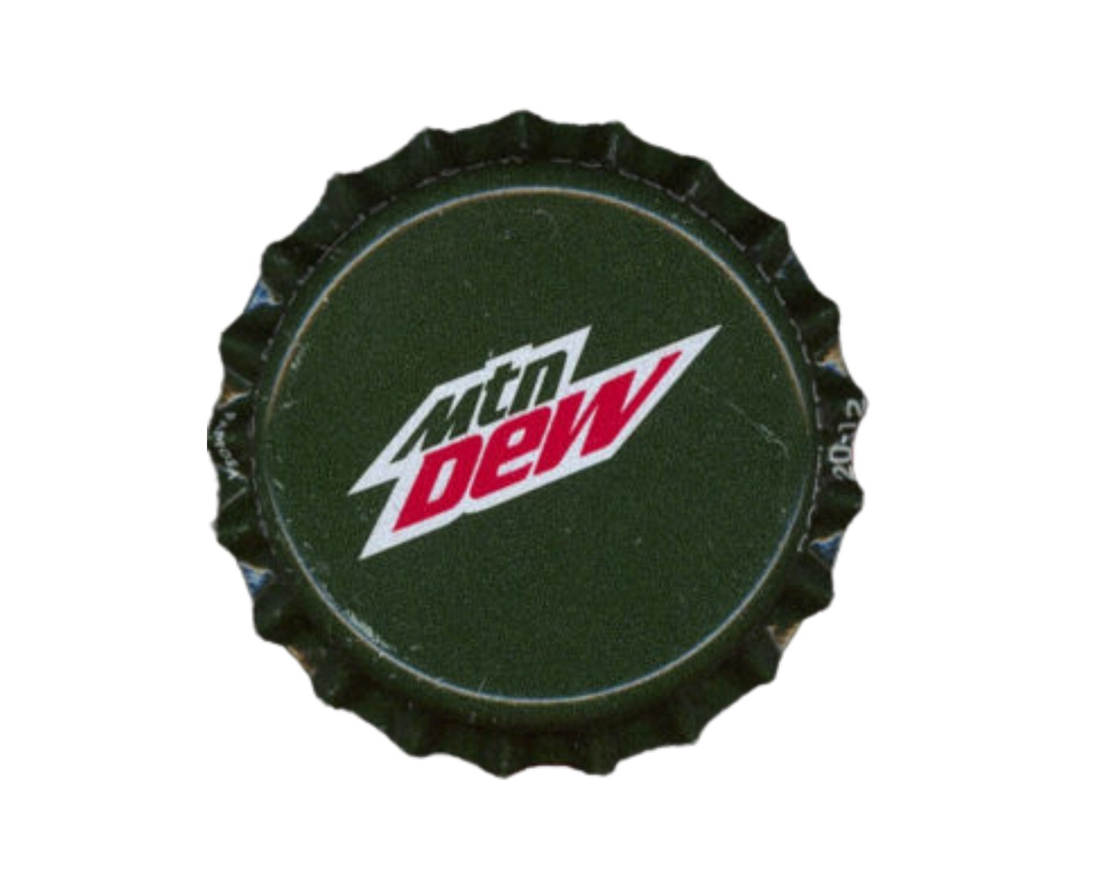Soda Bottle Caps Vintage Set of 10 Original Mtn Dew Dr Pepper 1980's Mountain