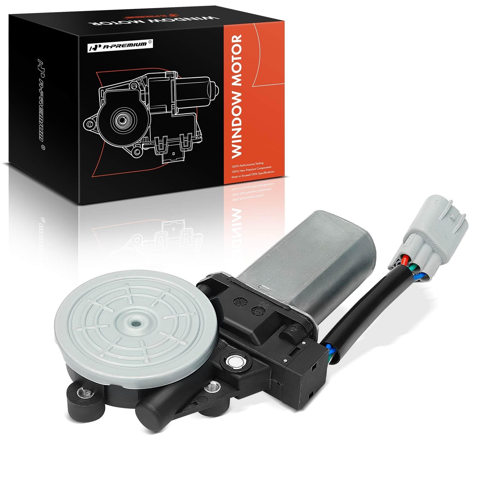 A-Premium Front Left Power Window Lift Motor Compatible with Toyota Land Cruiser