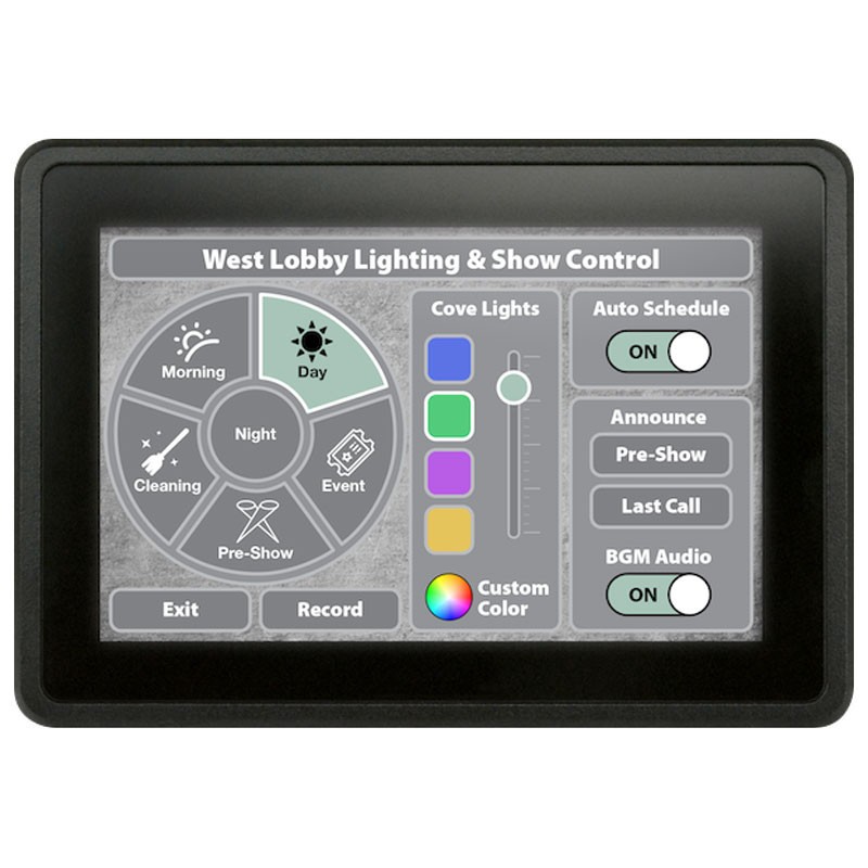 Interactive Technology Insite 7" Touchscreen, Black