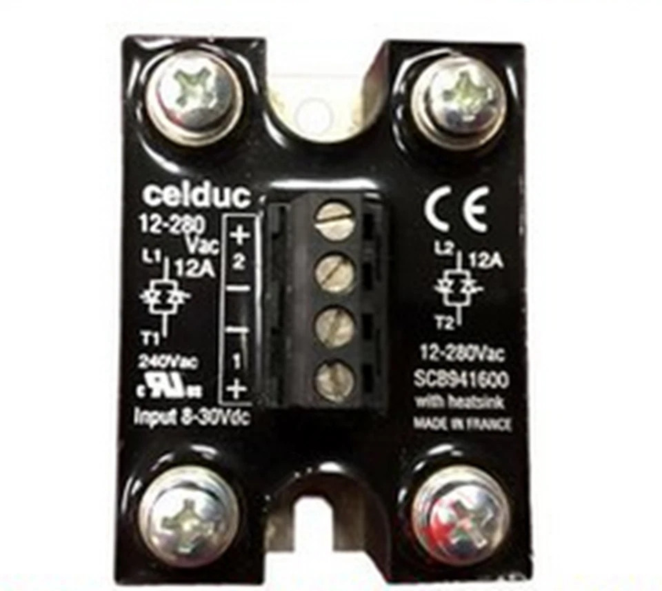 New In Box CELDUC SCB941600 Solid State Relays 12-280VAC