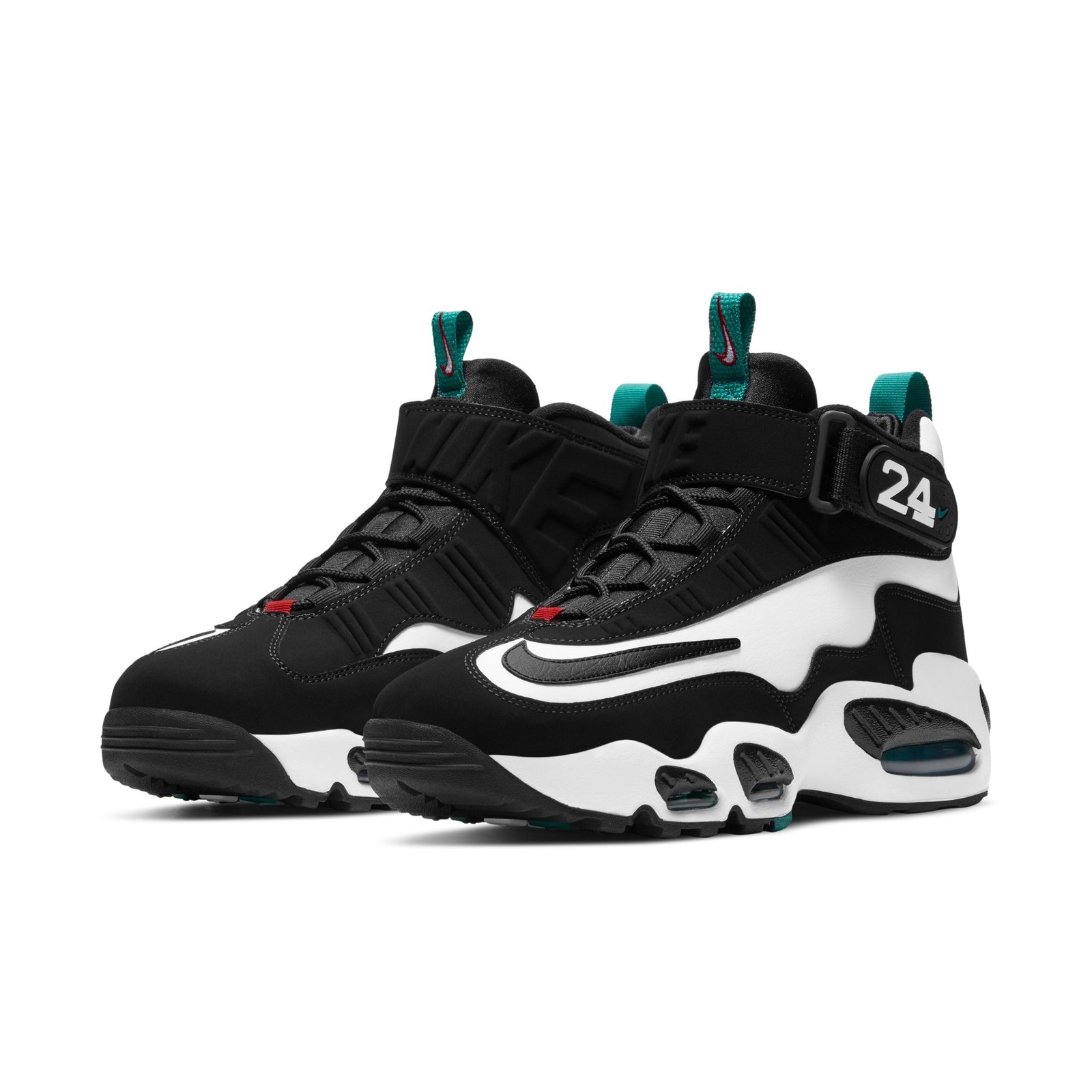 MENS NIKE AIR GRIFFEY MAX 1 WHITE/BLACK-FRESH WATER DD8558-100-SIZE 8