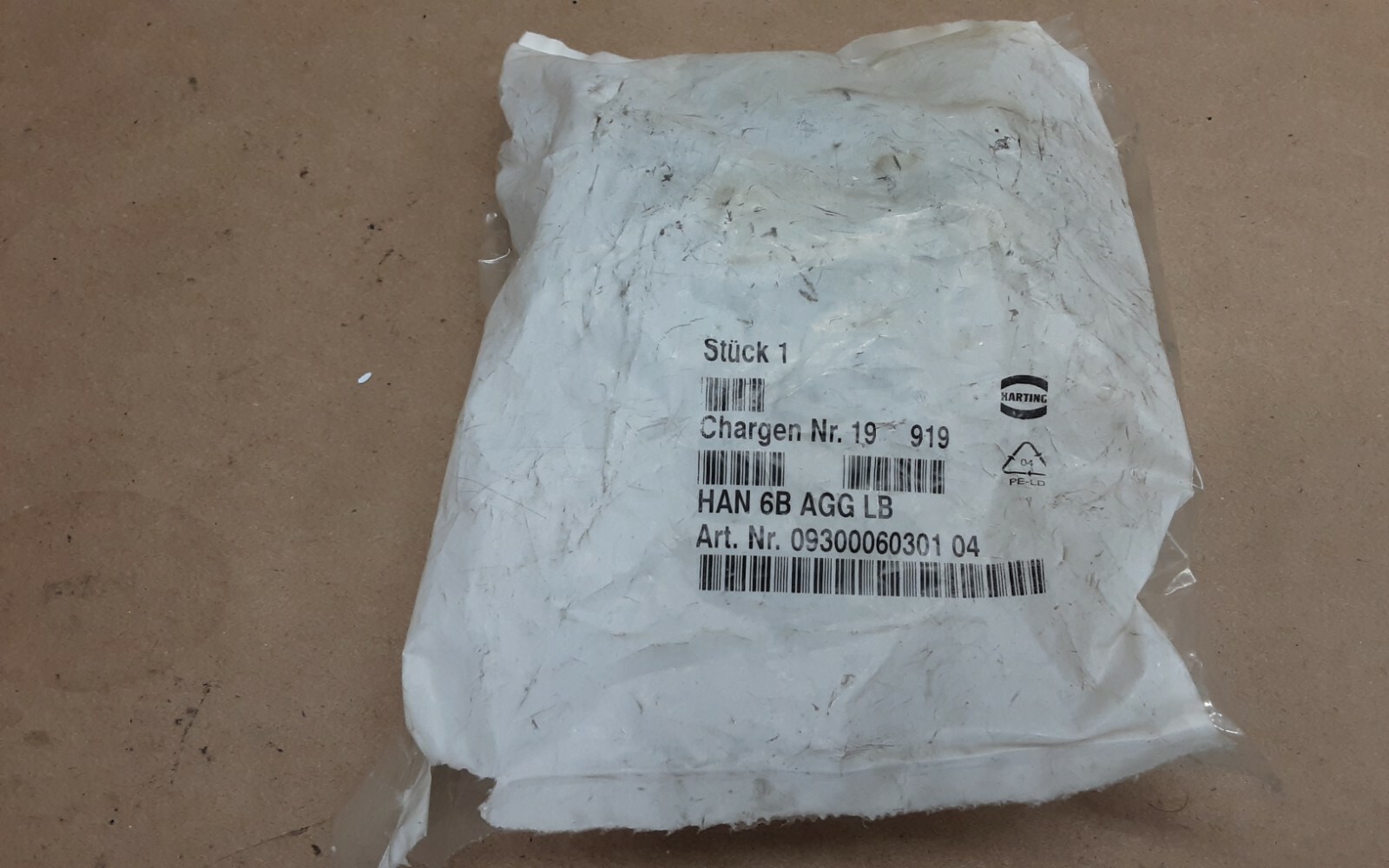 HARTING HAN-6B-AGG-LB #16H3RM