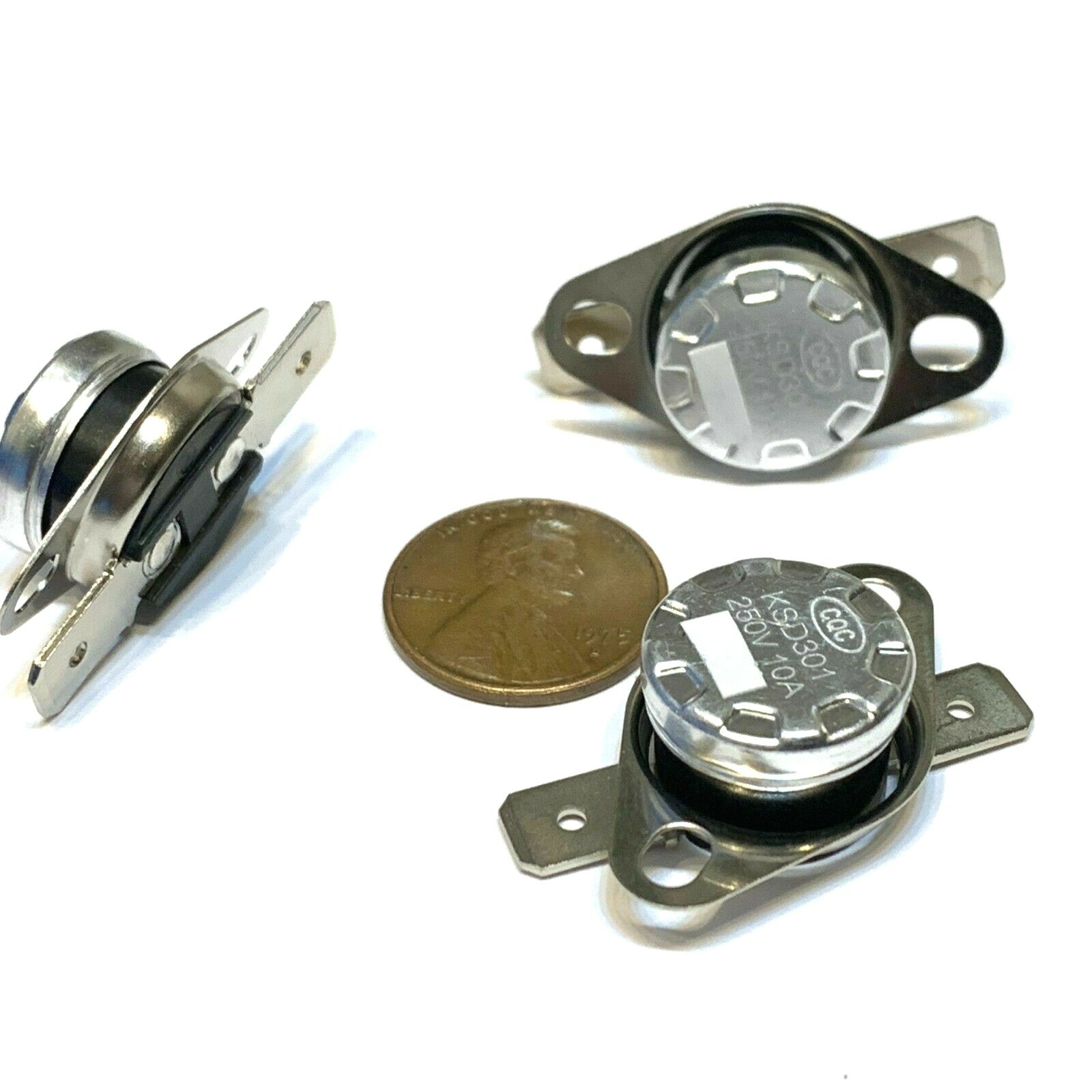 3 Pieces N/C 150ºC 302ºF normally closed Thermal  Thermostat switch KSD301 A24