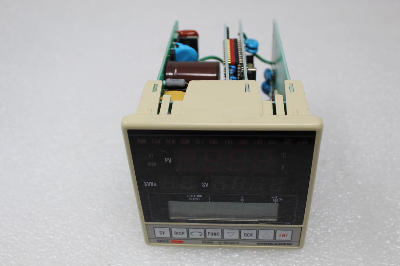 SHIMADEN SR25 TEMPERATURE CONTROLLER / FOR PARTS AS-IS