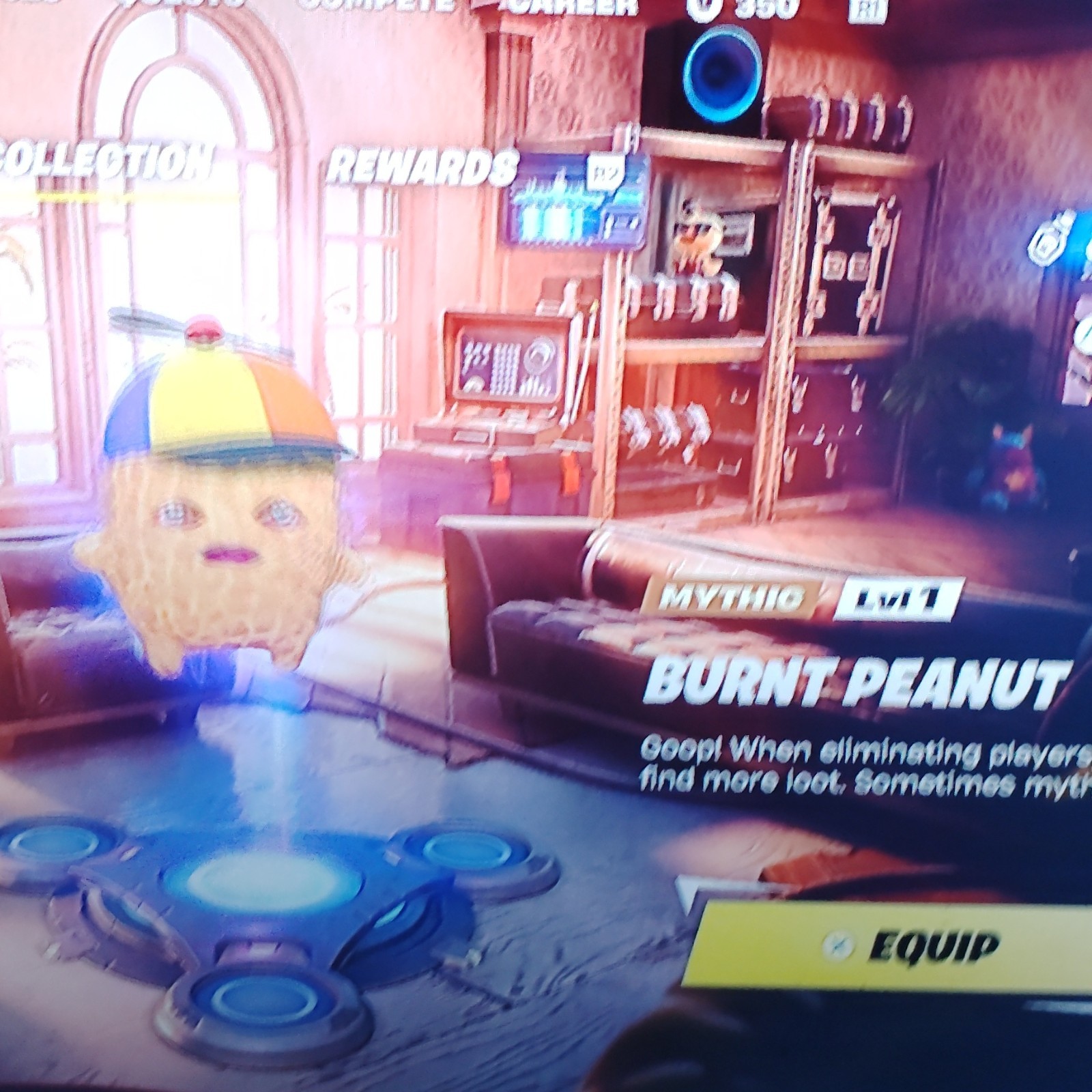 Fortnite Mythic Generation Game Item/Asset - Burnt Peanut Virtual Item/Asset