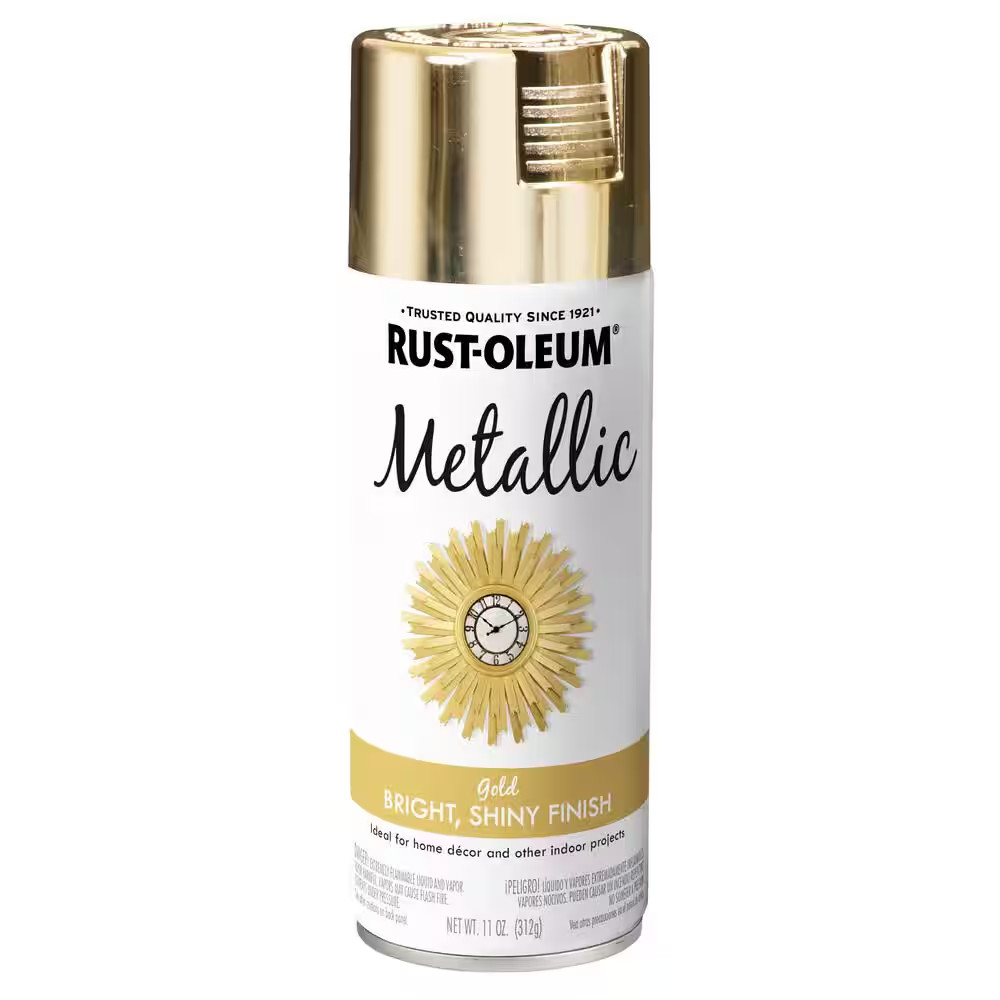 11 Oz. Gold Metallic Spray Paint