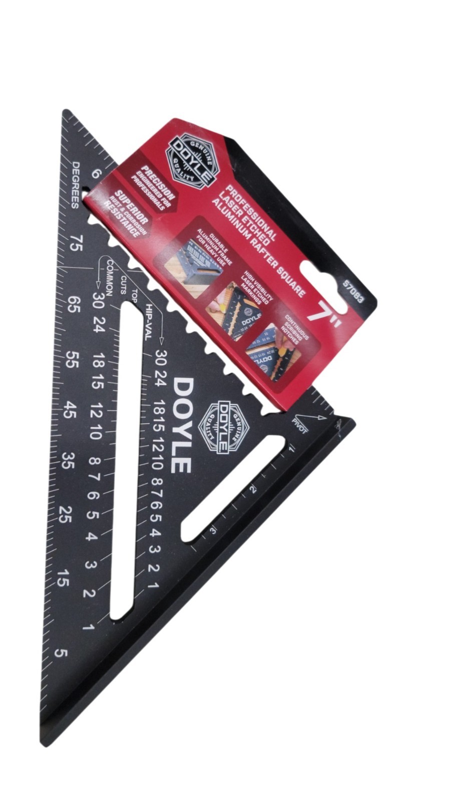 DOYLE 7 in. Professional Rafter Square