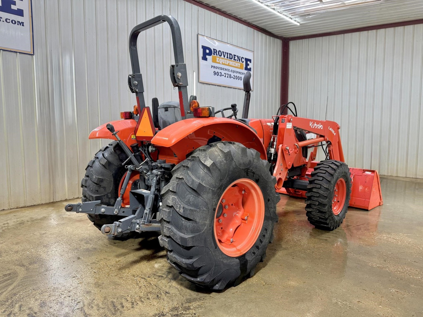 2022 KUBOTA M6060HD OROPS 4WD LOADER TRACTOR WITH LOADER