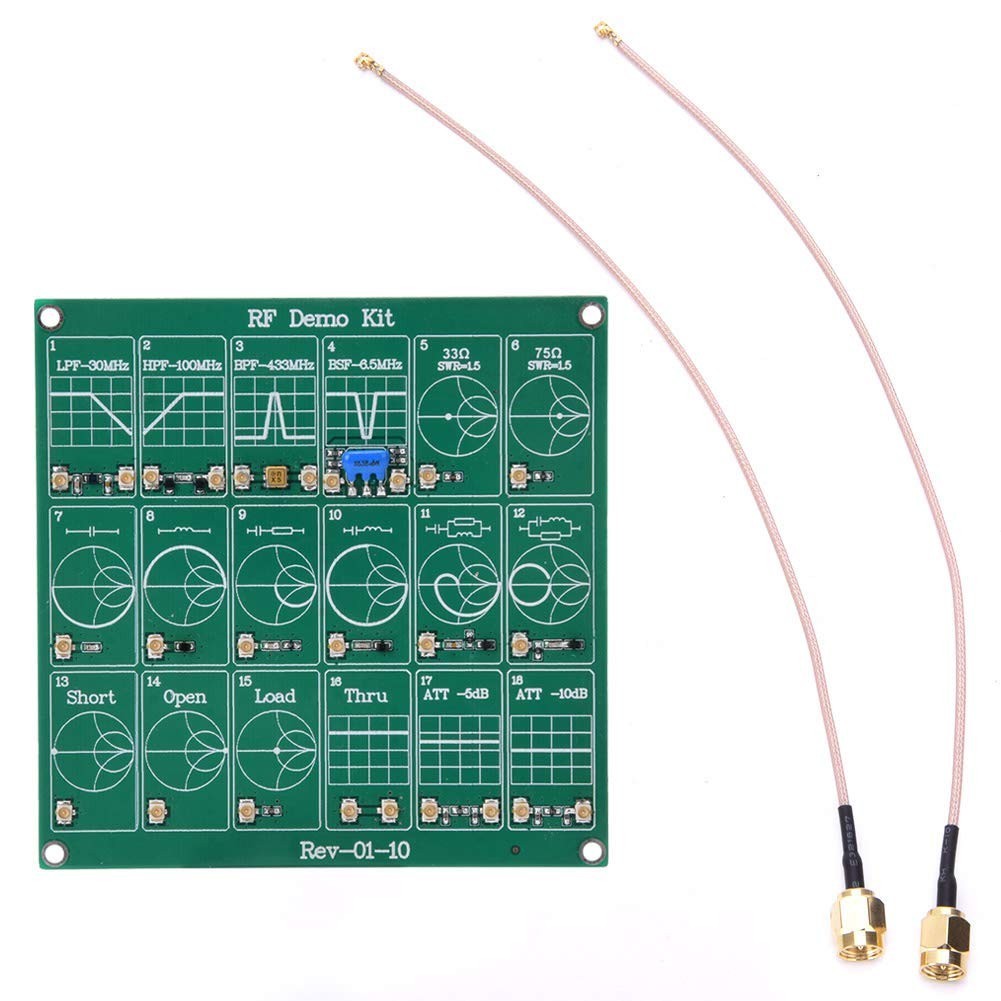 Educational VNA Module - 18 Built-in Filters for Calibration Learning