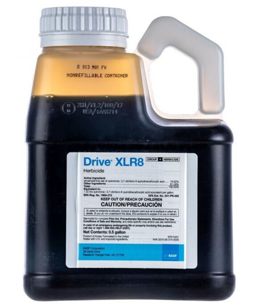 Drive XLR8 Herbicide - 1/2 Gallon | Quinclorac Crabgrass Killer