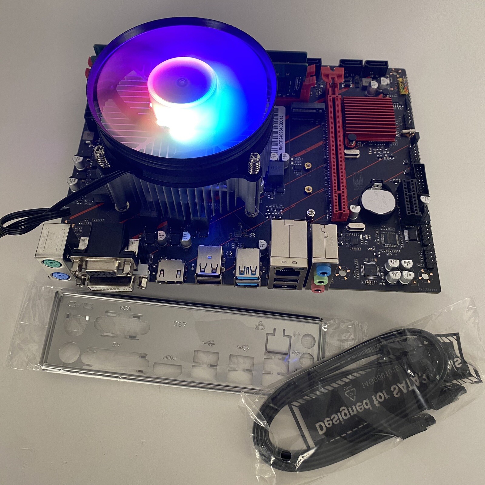 Intel i7-8700 Gaming PC Motherboard CPU RAM Combo 32GB DDR4 Win11 Ready MCC