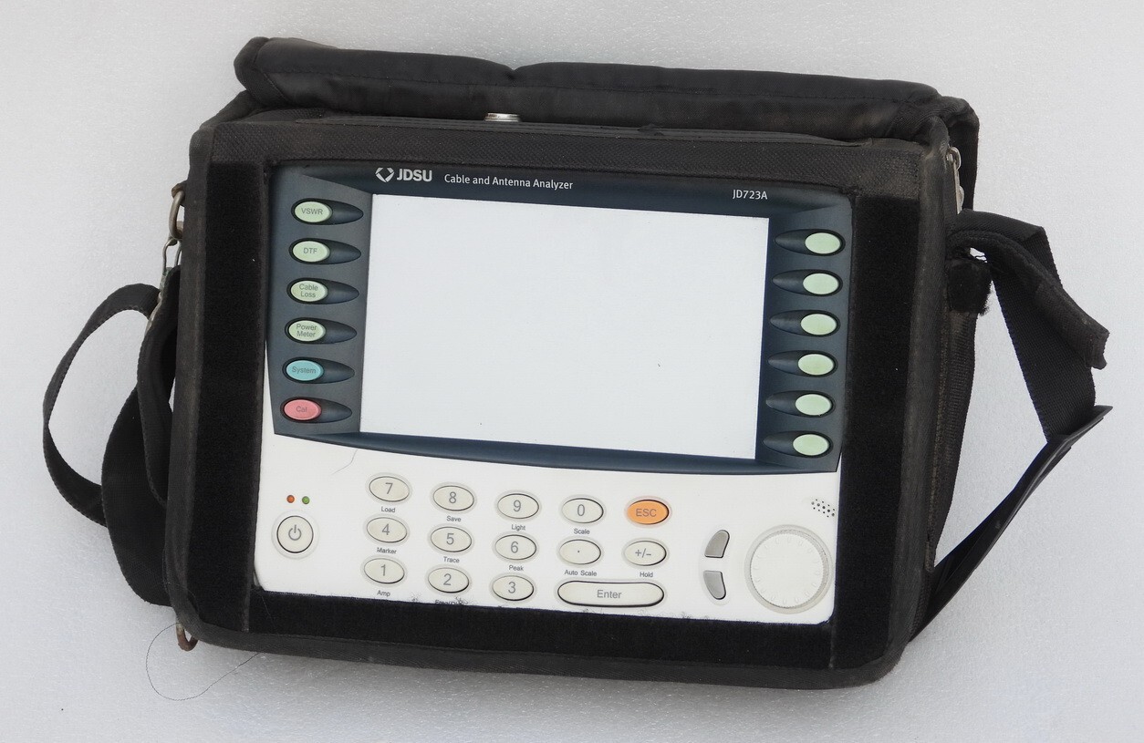 JDSU JD724B CELL ADVISOR CABLE & ANTENNA ANALYZER WITH ANRITSU ICN50