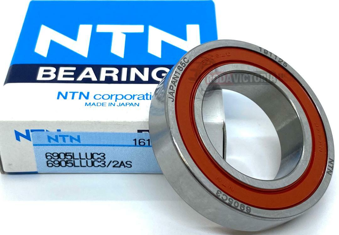 NTN JAPAN 6905 LLU C3 BALL BEARING, RUBBER SEALED 6905 2RS 61905 2RS  25x42x9mm