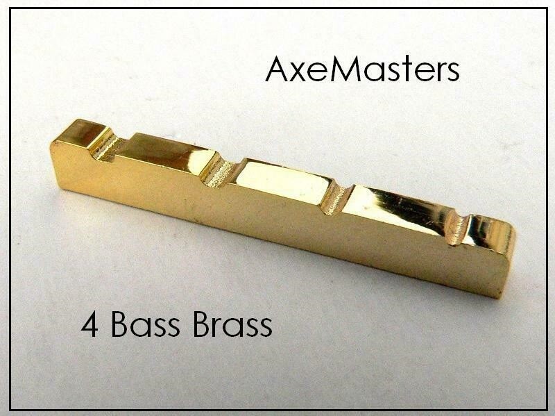 GeetarGizmos BRASS NUT for Squier JAGUAR SHORT SCALE Bass Guitar - 1 1/2" / 38mm