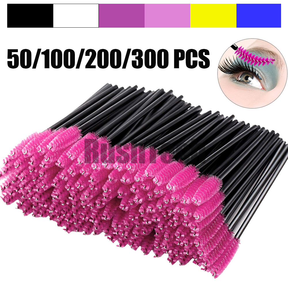 Disposable Eyelash Brush Mascara Wands Applicator Eyebrow Brush Makeup Tool