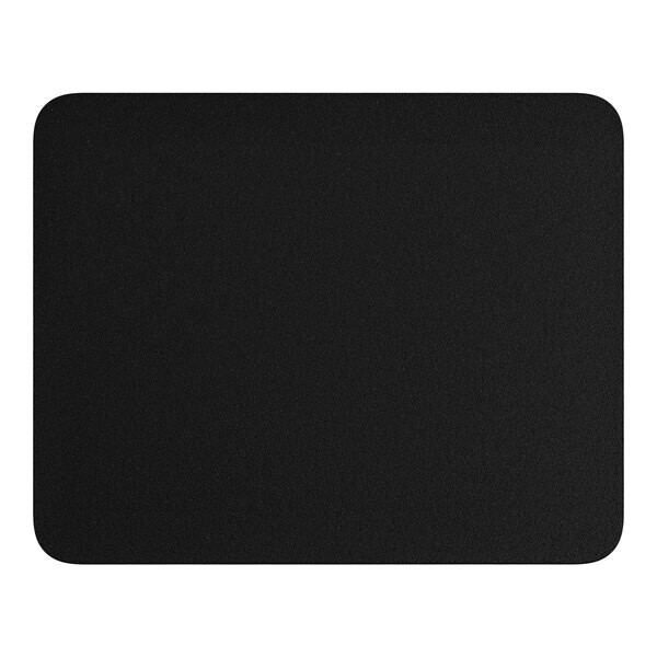 24" x 30" Rectangular Restaurant Table Top with Black Laminate Top Finish