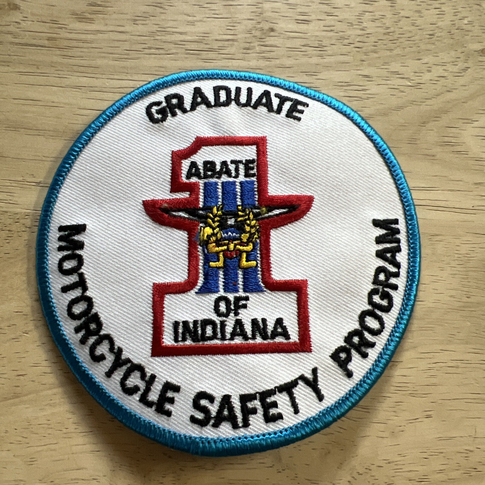 ABATE OF INDIANA GRADUATE Motorcycle Safety Program Patch