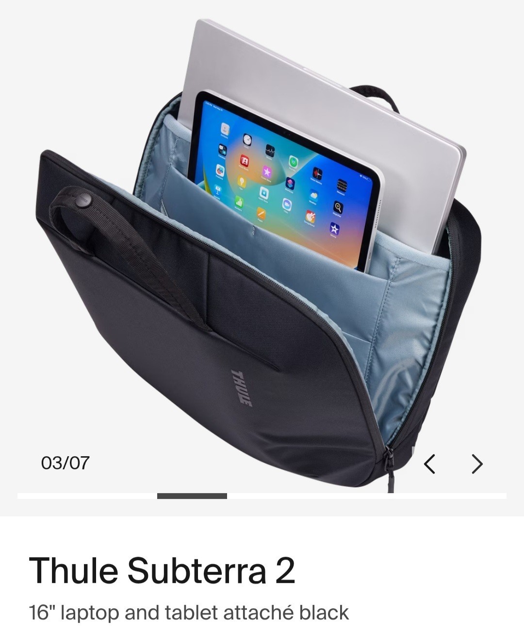 Thule Subterra 2 Black New