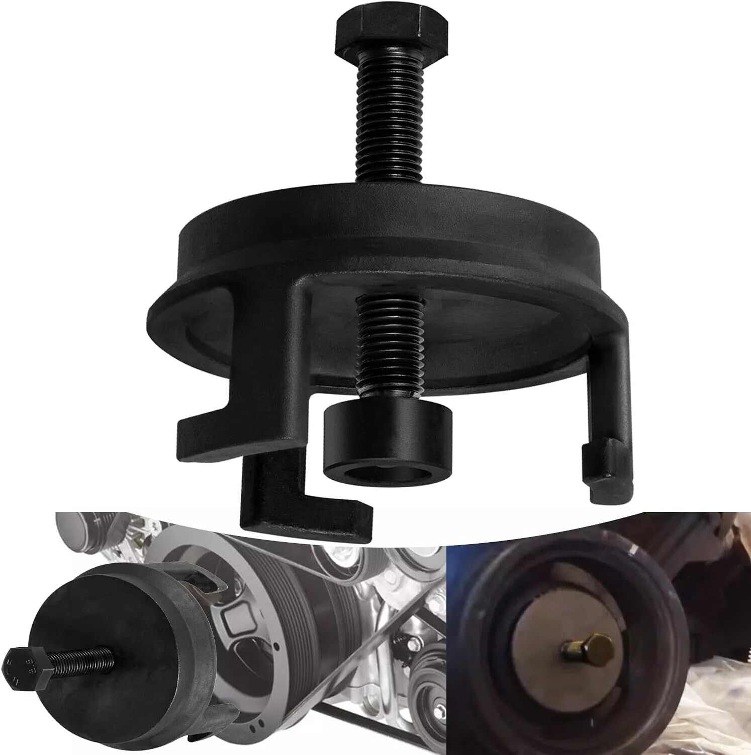 25264  Harmonic Balancer Puller Crank Pulley For GM 5.3L 5.7 LS1 6.0 LS2 6.2🏆