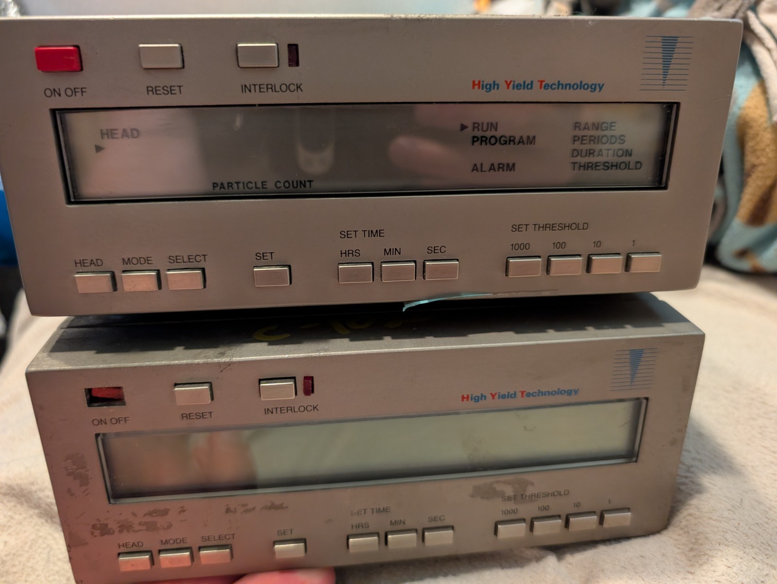 Lot of 2 High Yield Technology PM-150  Controller READ