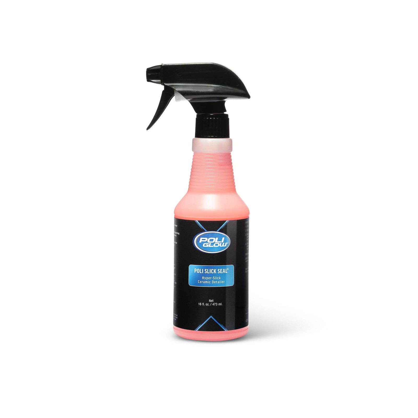 Poli Glow Poli Slick Seal Ceramic Spray Detailer – 16 oz | Silica Polymer