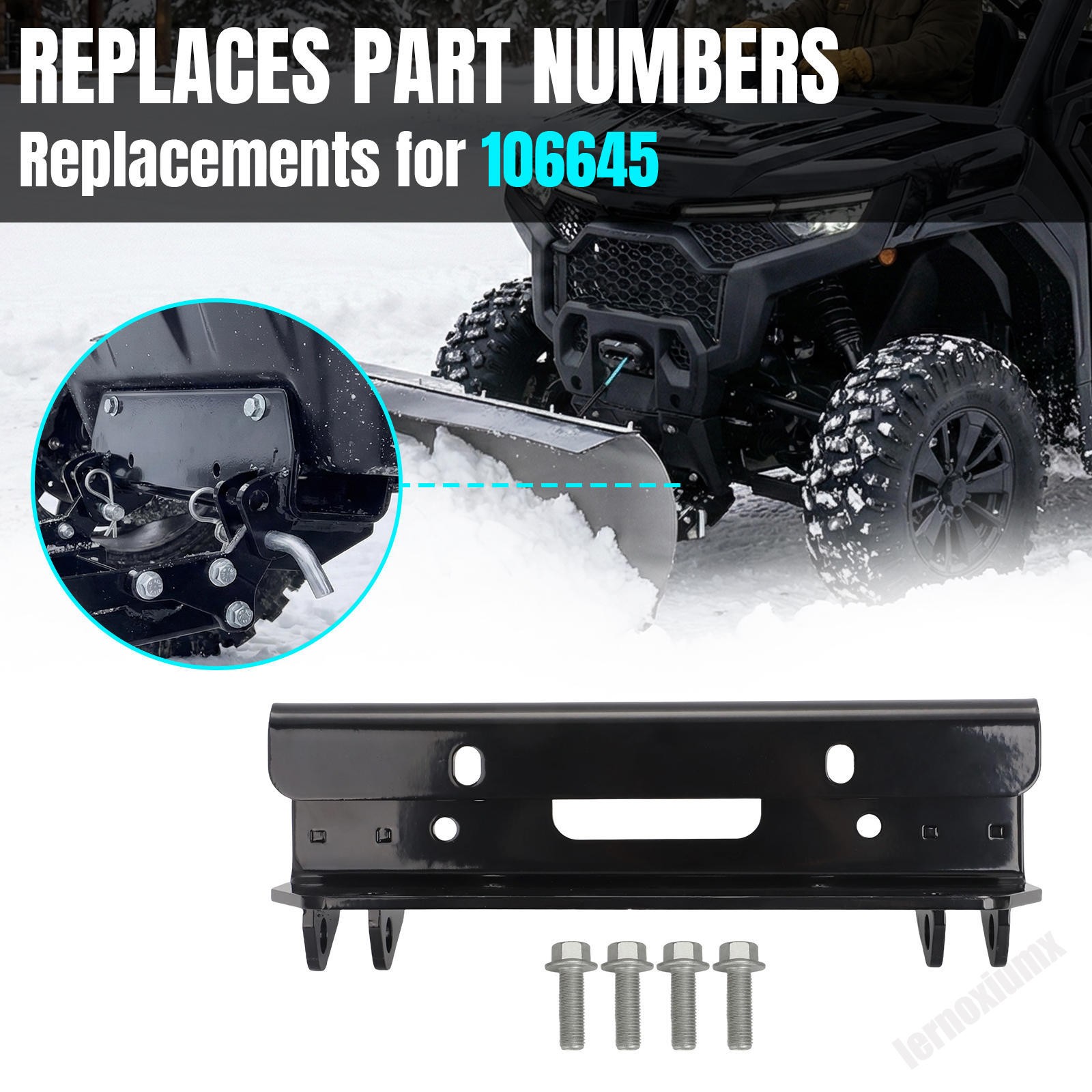 Plow Mount Kit For 2025-2026 CF-Moto U10 PRO & U10 XL PRO