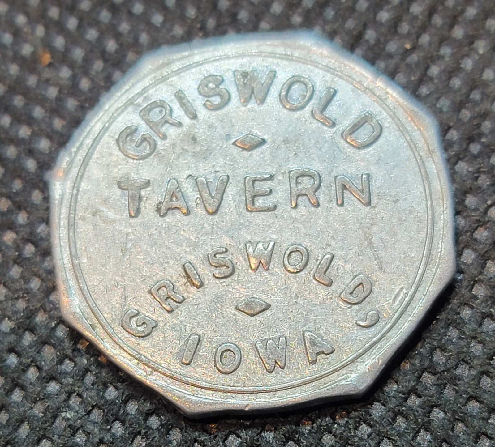 GRISWOLD, IOWA TRADE TOKEN L1252