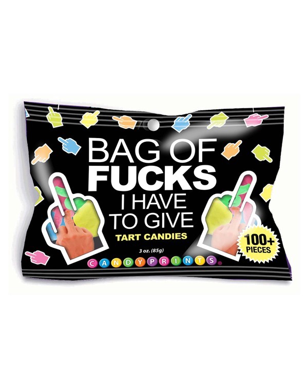 BAG OF F...S I HAVE TO GIVE CANDY GAG GIFT NOVELTY ITEM 100+ PIECES PER BAG