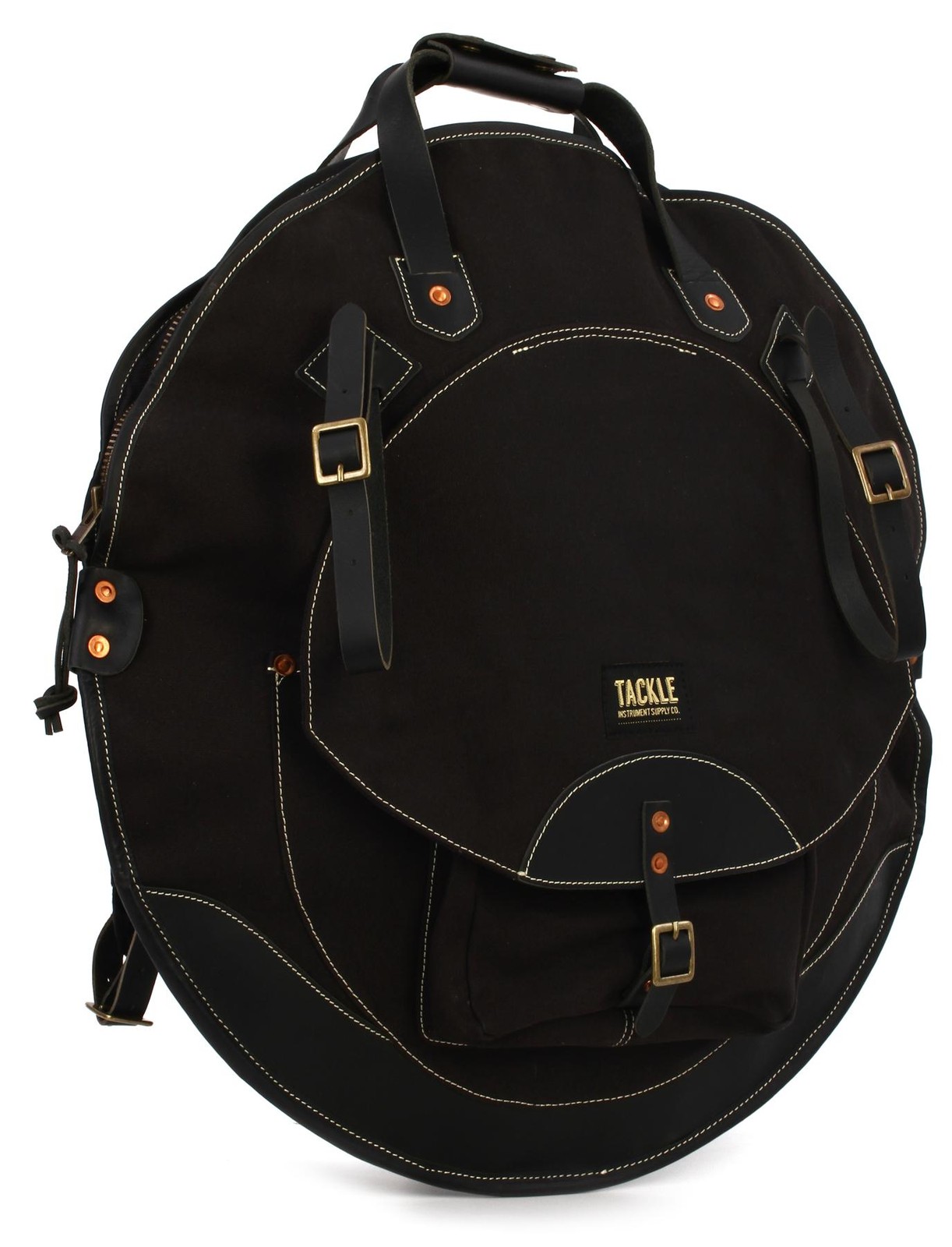 Tackle Instrument Supply Backpack Cymbal Case - 22" Black
