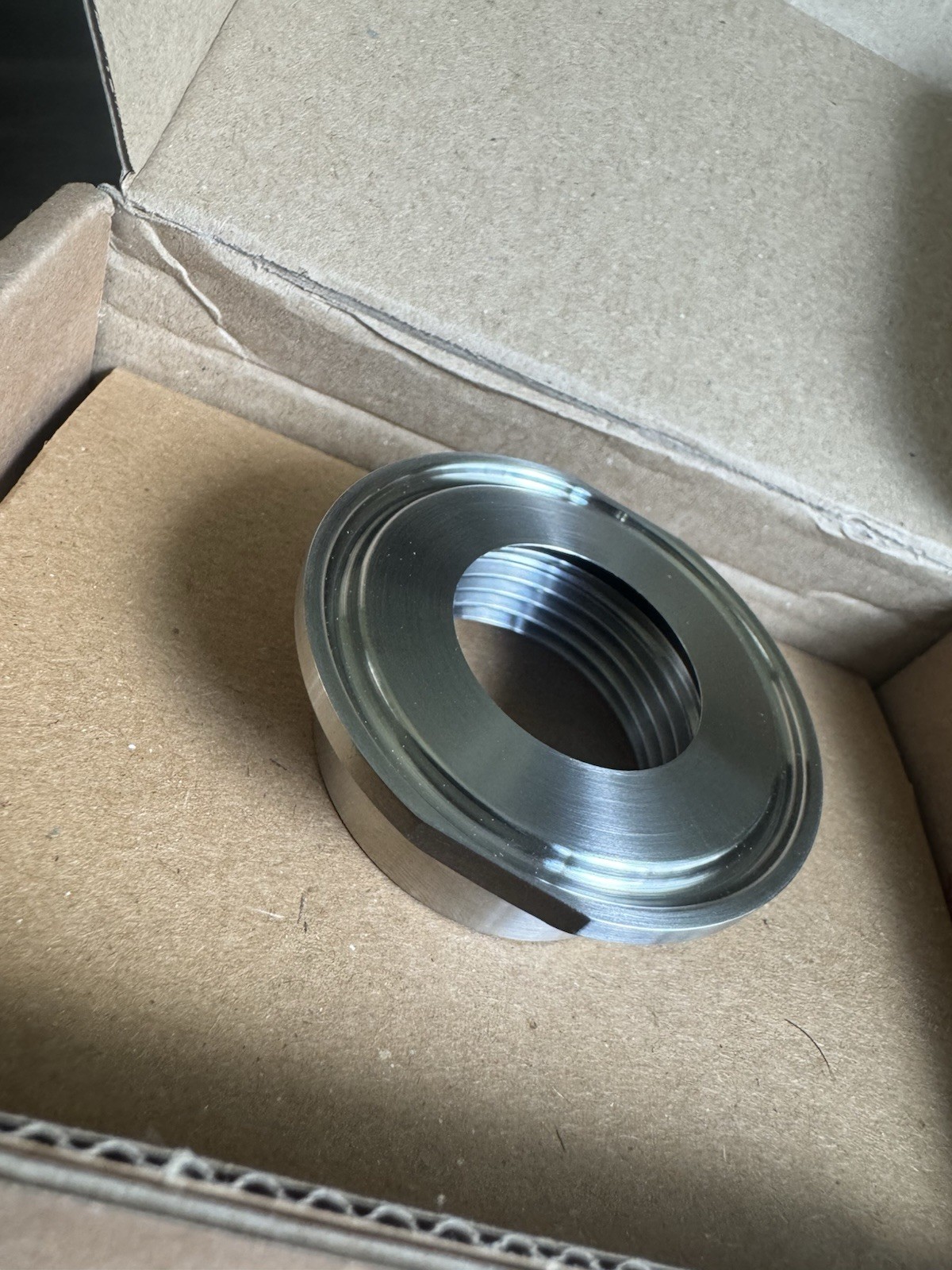 IFM Electronic E33701 Process Adapter Tri-clamp ISO2852 1-1.5