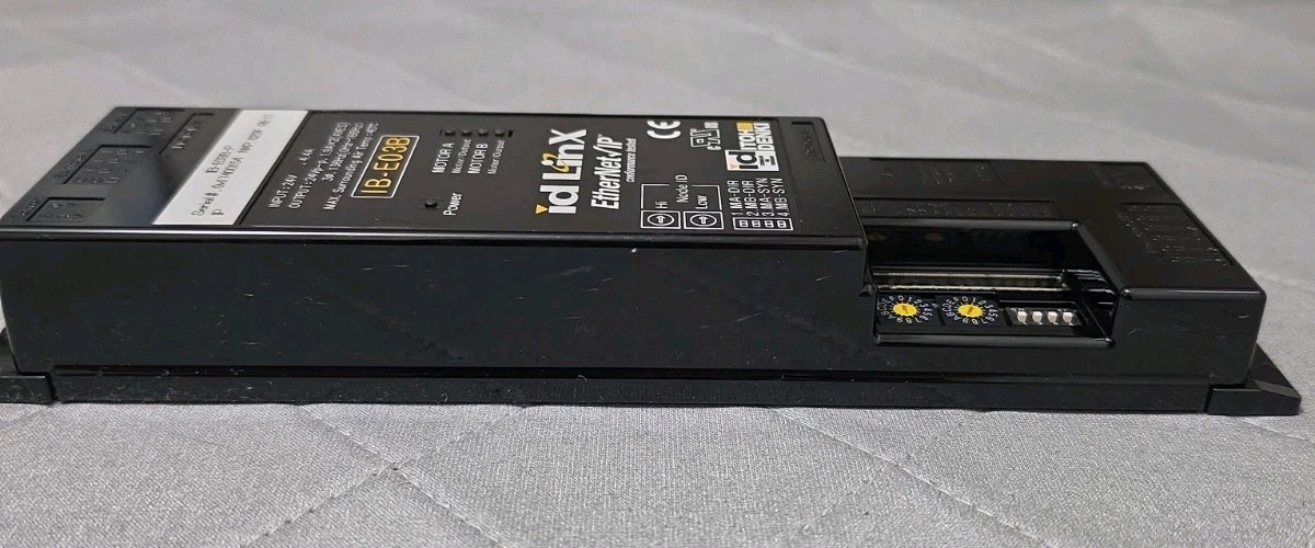 Itoh Denki IB-E03B Ethernet/IP 2-Zone MDR Roller Conveyor Drive Controller 24V