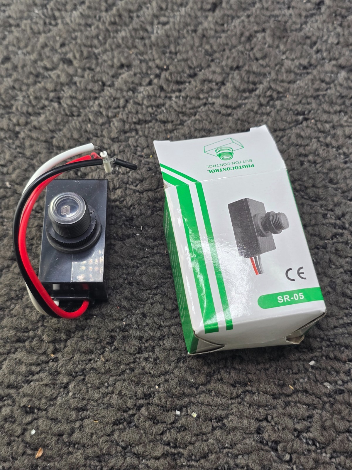 (QTY 4) Photoelectric SR-05 Coin Switch Dusk to Dawn Photocontrol Button Control