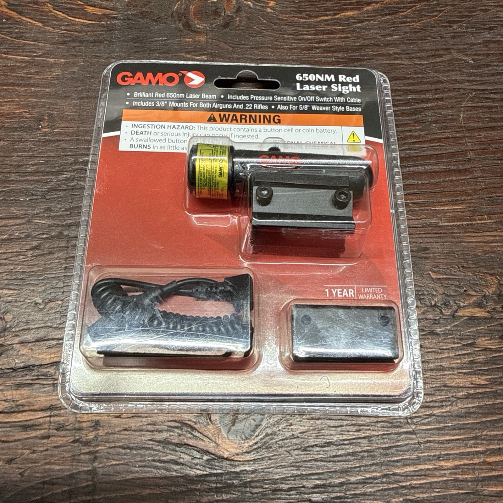 Gamo 650nm Red Laser Sight for CO2/Airgun and .22 Rifle 🔥NEW🔥