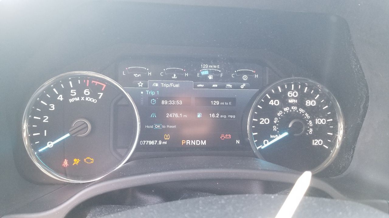 19 FORD F150 5.0L UPPER AIR SHUTTER