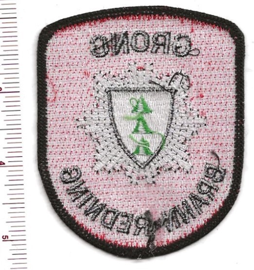 Grong Brann-Redning Patch Vintage Fire Ambulance ???