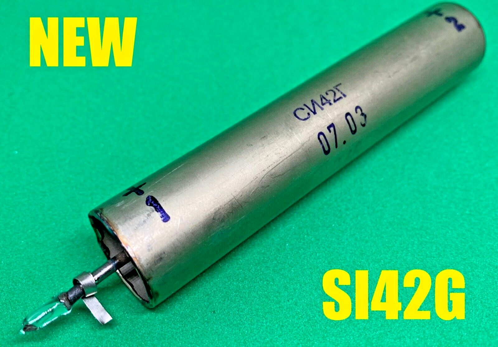 New Lot of 1 pc TWO SECTIONS СИ42Г SI42G SI-42G Geiger Muller COUNTER