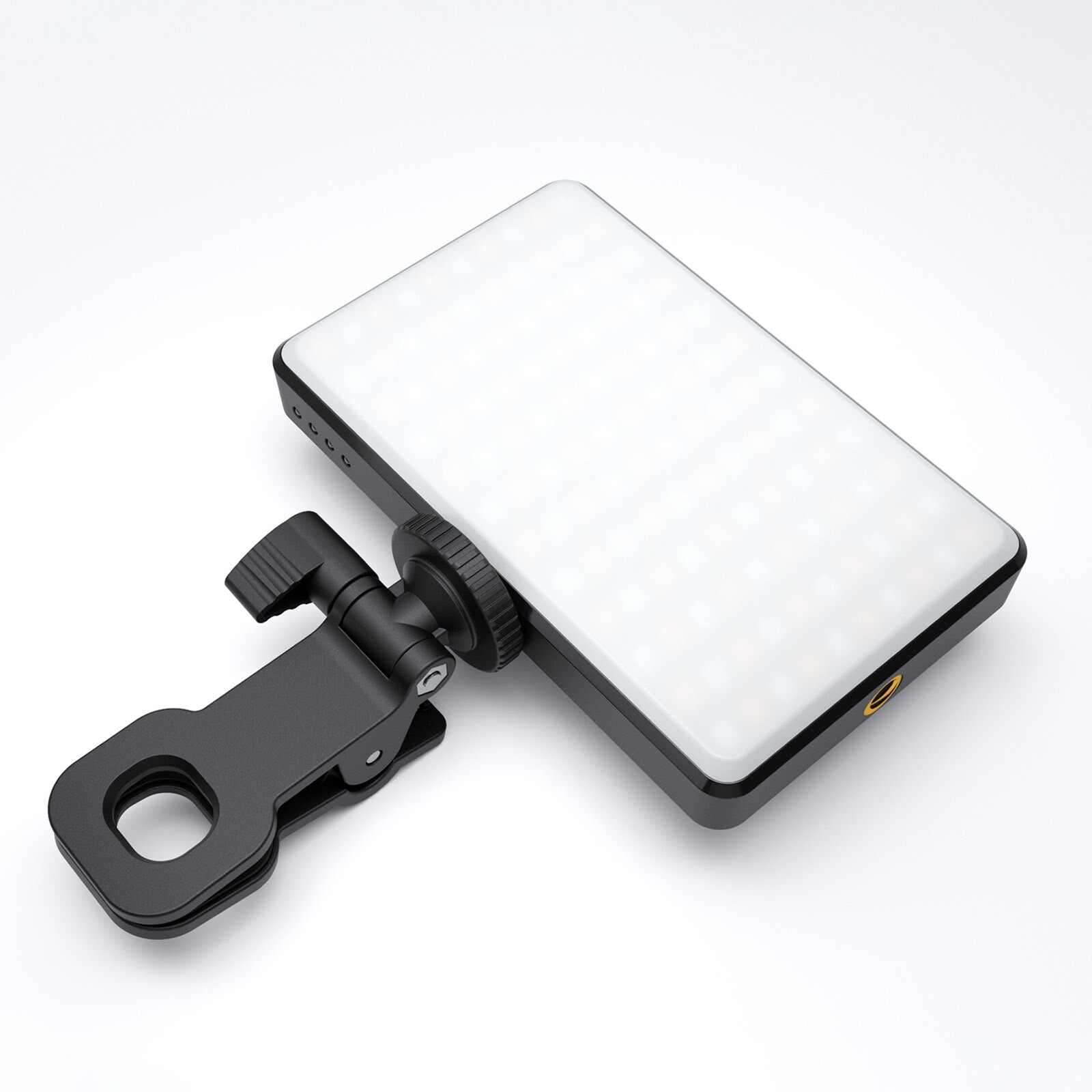 LED Selfie Phone Light, Rechargeable 2500-9000K Clip On Fill Light with Diffuser