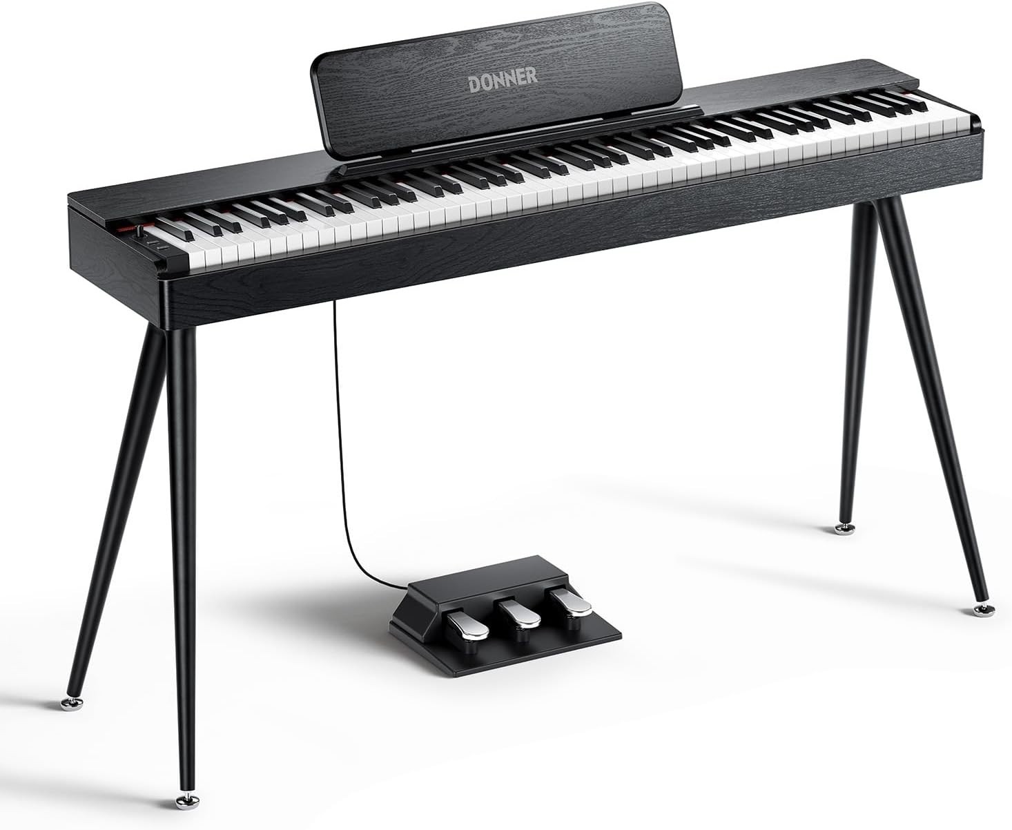 Donner Music-Donner OURA S100 88-Key Weighted Digital Piano - Black - SHIPS FREE