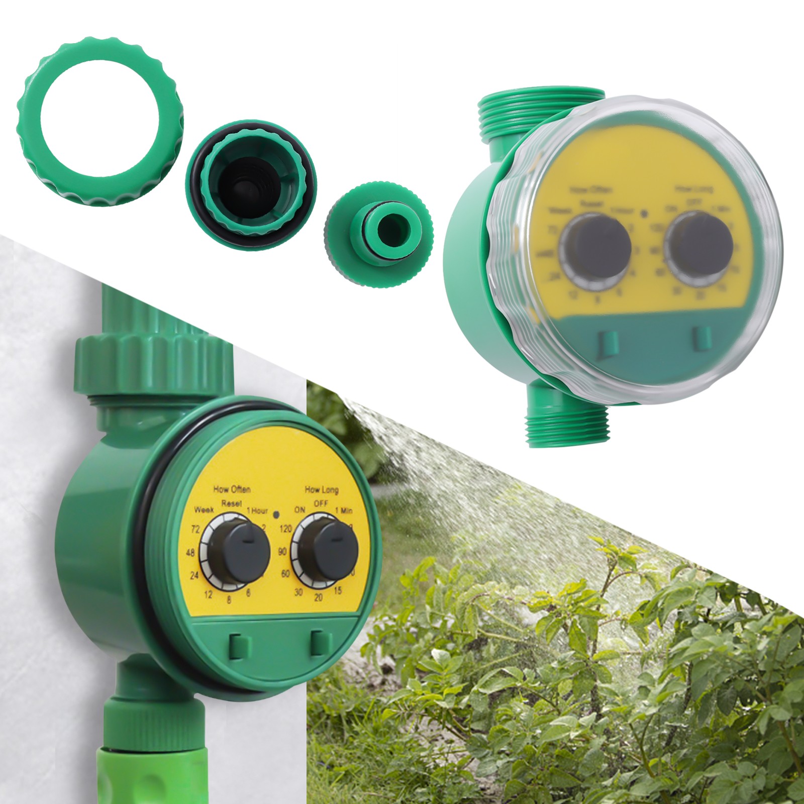 Water Timer Garden Irrigation Controller Digital Intelligence Watering System
