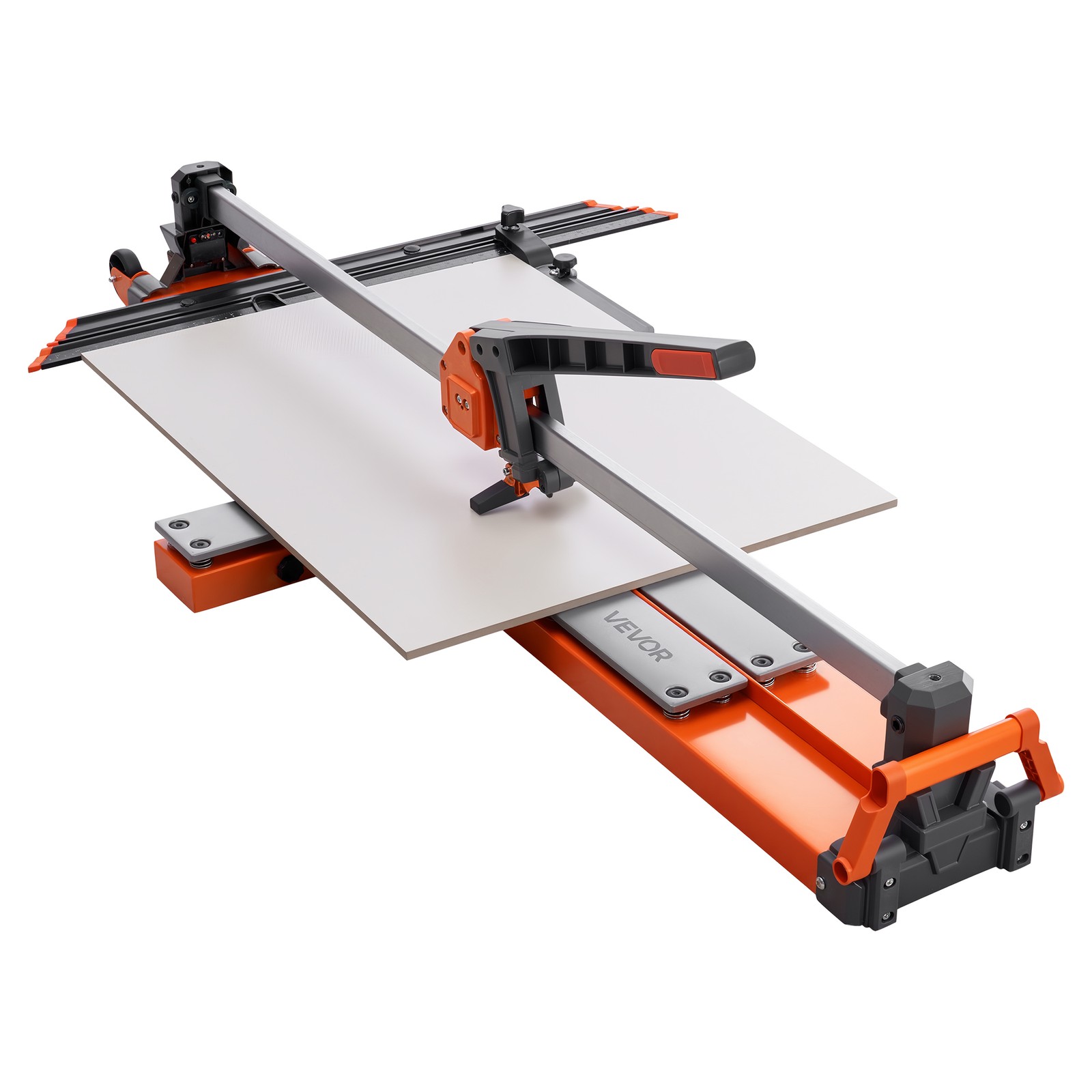 VEVOR 47.2-Inch Manual Tile Cutter Spring-Loaded Base Adjustable Angle Fence