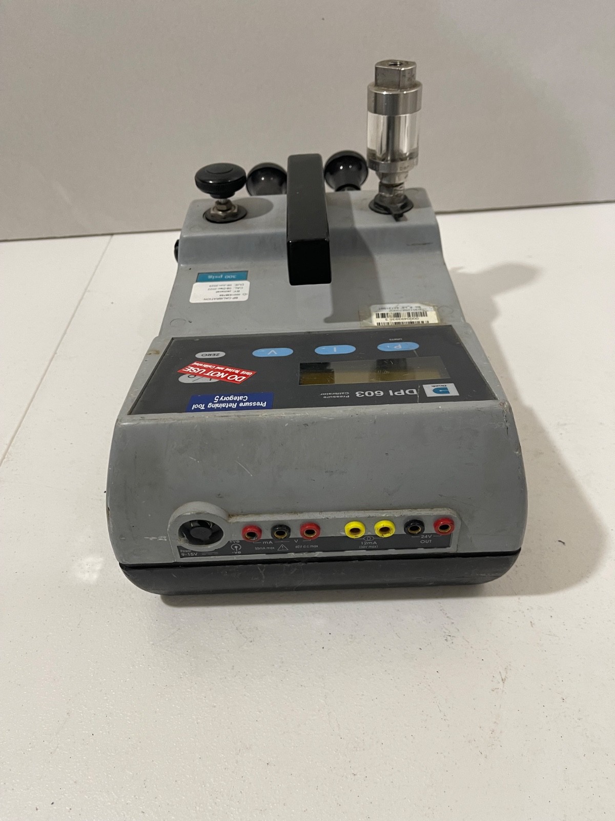 DRUCK DPI 603 Portable Digital Pressure Indicator Calibrator