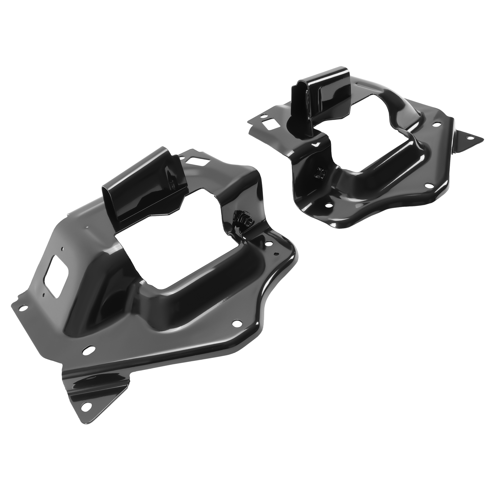 Left & Right Front Inner Bumper Bracket Support For Chevy Silverado 1500 2014-15