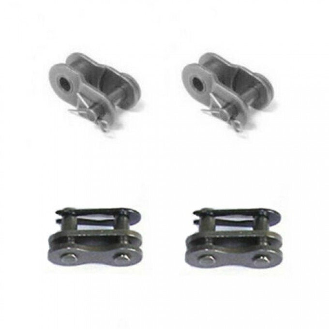 CDHPOWER 2pcs 415 Chain Half Link(Lock) & 2pcs Master Link-Gas Motorized Bicycle