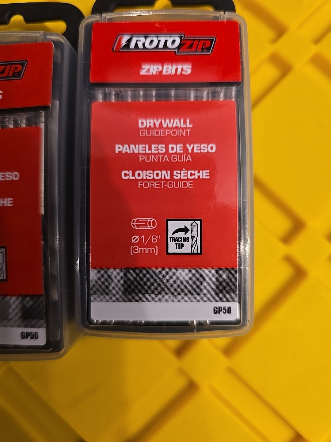 “2x” RotoZip GP50 Drywall Zip Bits - BRAND NEW 100 Total