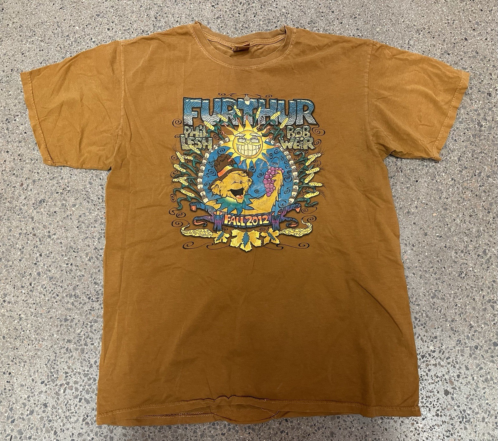 Further Grateful Dead Fall 2012 Tour Shirt - Size Large