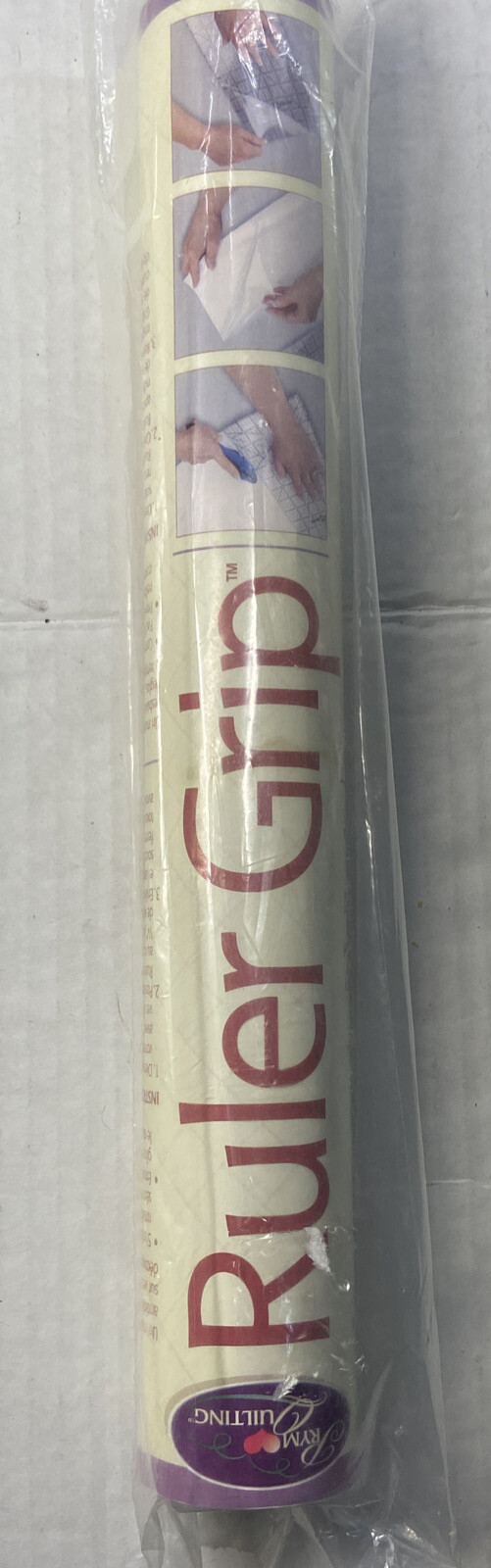 Prym Quilting Rotary Cutting Ruler Grip 12.5” X 1 Yard NEW Fabric Craft nos