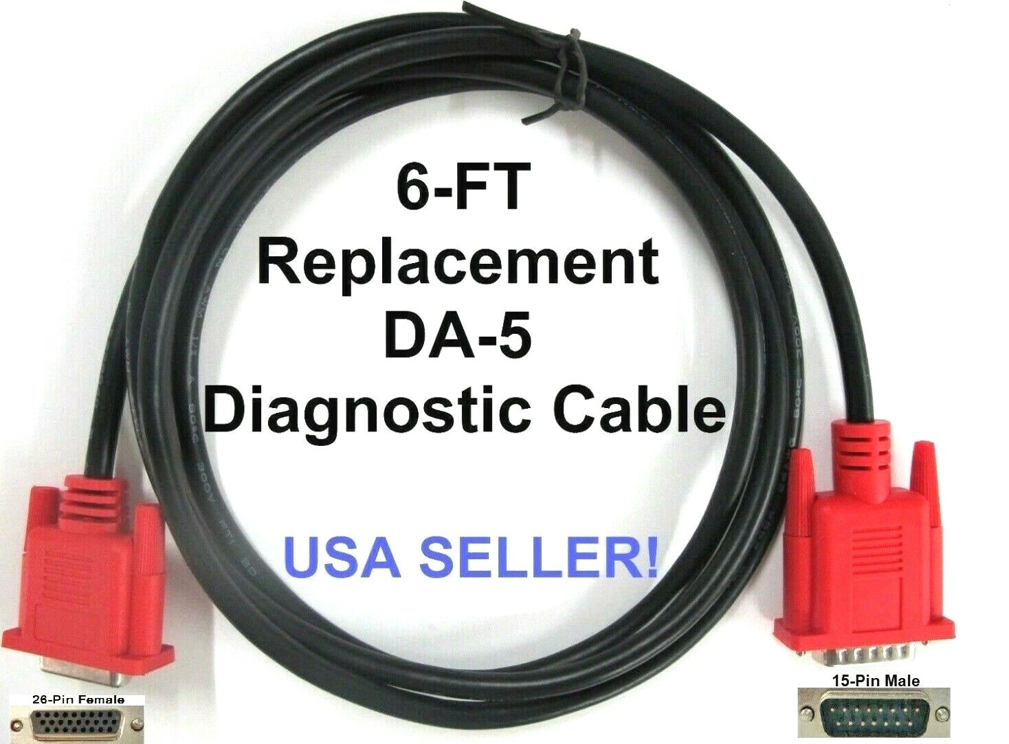 Replacement DA-5 Data Cable EAX0068L01A for OBD1 & European Adapter Applications